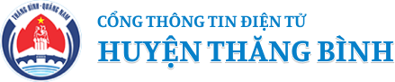 Cổng thông tin điện tử Huyện Thăng Bình Tỉnh Quảng Nam