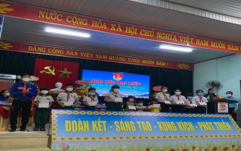 Đoàn thanh niên Cộng sản Hồ Chí Minh xã Bình Định Bắc tổ chức Đại hội lần thứ XI, nhiệm kỳ 2022-2027