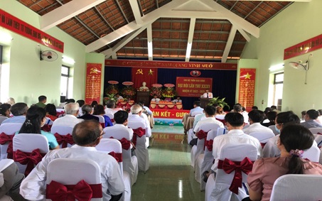 Đại hội điểm chi bộ thôn Bàu Bính lần thứ XXXV, nhiệm kỳ 2022-2025