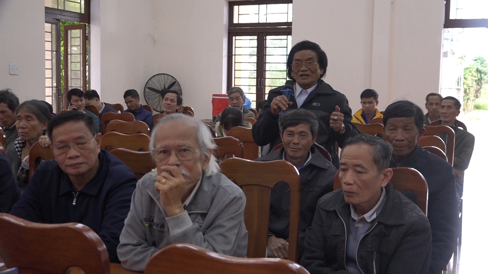 Đại biểu HĐND tỉnh và huyện tiếp xúc cử tri các xã cánh đông huyện Thăng Bình