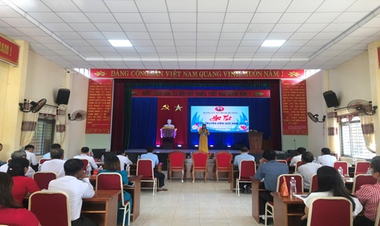 Đảng ủy xã Bình Dương tổ chức Hội thi tuyên truyền viên giỏi năm 2023