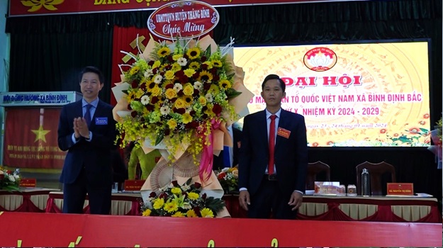 Ủy ban MTTQ Việt Nam xã Bình Định Bắc tổ chức đại hội lần thứ X