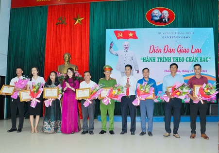 Lan tỏa việc học tập và làm theo Bác ở Đảng bộ huyện Thăng Bình